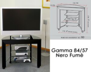 Porta tv con ruote - Gamma 84NF